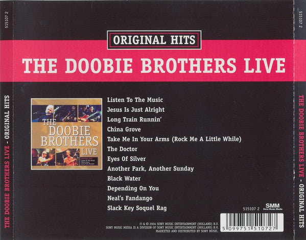 Doobie Brothers, The - The Doobie Brothers Live - Original Hits (CD) - Discogs image 2