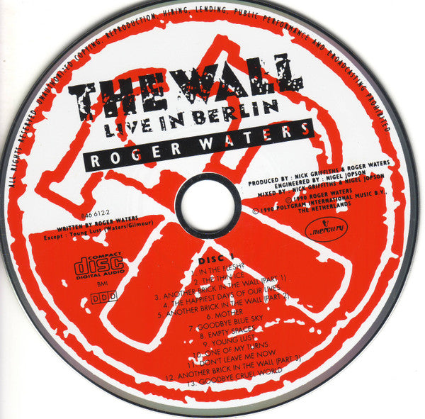 Roger Waters - The Wall (Live In Berlin) (2xCD) - Discogs image 3