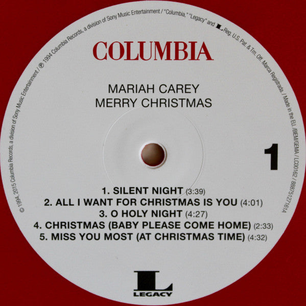 Mariah Carey - Merry Christmas (LP) - Discogs image 3
