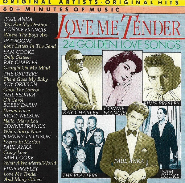 Various - Love Me Tender - 24 Golden Love Songs (CD)