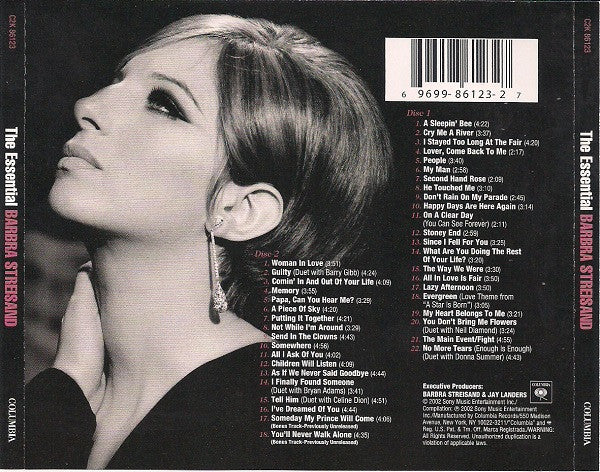 Barbra Streisand - The Essential Barbra Streisand (2xCD) - Discogs image 2
