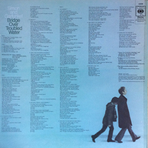 Simon & Garfunkel - Bridge Over Troubled Water (LP) - Discogs image 2