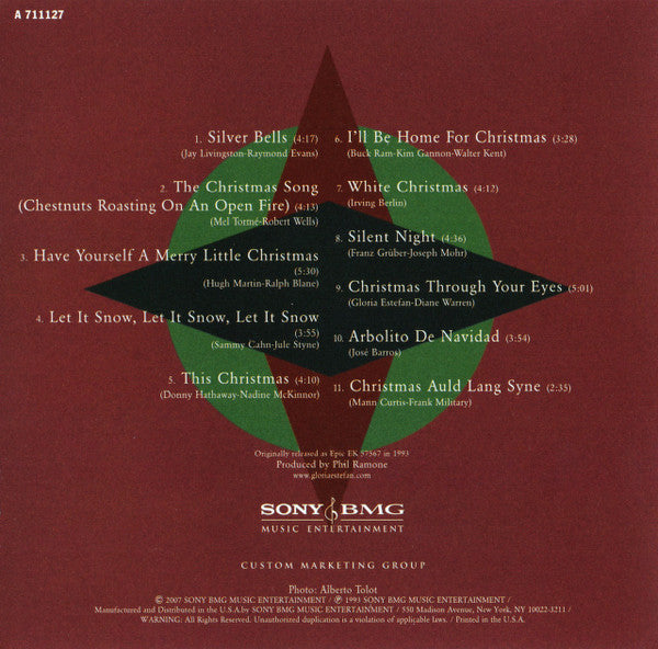 Gloria Estefan - Christmas Through Your Eyes (CD) - Discogs image 3