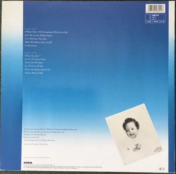 Whitney Houston - Whitney (LP) - Discogs image 2