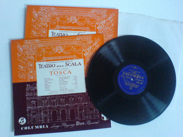 Giacomo Puccini - Maria Callas, Giuseppe Di Stefano, Tito Gobbi, Franco Calabrese, Angelo Mercuriali, Alvaro Cordova, Dario Caselli, Victor De Sabata, Vittore Veneziani - Tosca (2xLP) - Discogs image 2