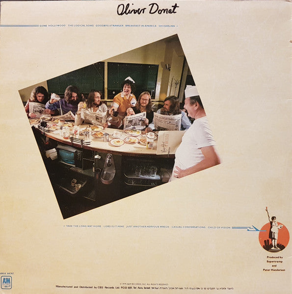 Supertramp - Breakfast In America (LP) - Discogs image 2