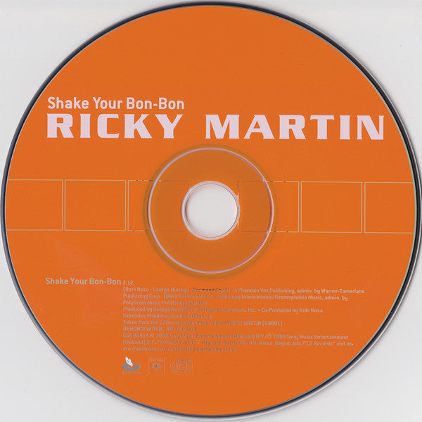 Ricky Martin - Shake Your Bon-Bon (CD) - Discogs image 3