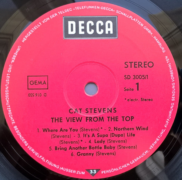 Cat Stevens - The View From The Top (2xLP) - Discogs image 4