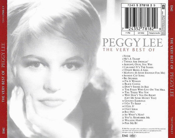 The Very Best Of Peggy Lee - Discogs image 2