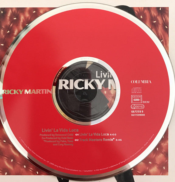 Ricky Martin - Livin' La Vida Loca (CD) - Discogs image 3