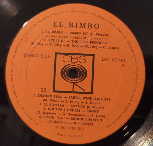 Various - El Bimbo (Non Stop Soul Dance Party) (LP) - Discogs image 5