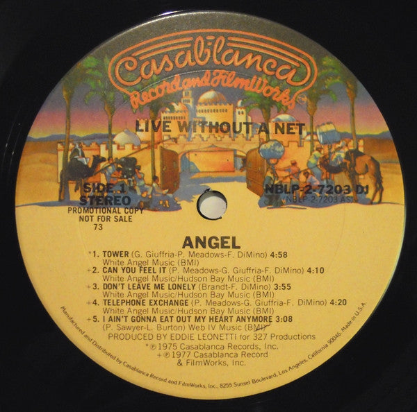 Angel (24) - Live Without A Net (2xLP) - Discogs image 5