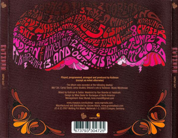 Kutiman - Kutiman (CD) - Discogs image 2
