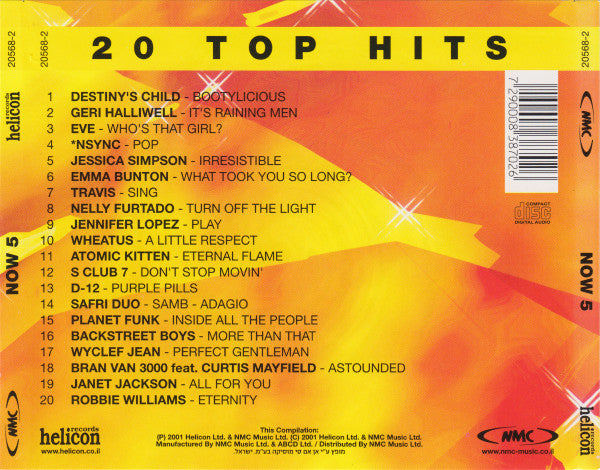 Various - Now That's What I Call Music! 5 (CD) - Discogs image 2