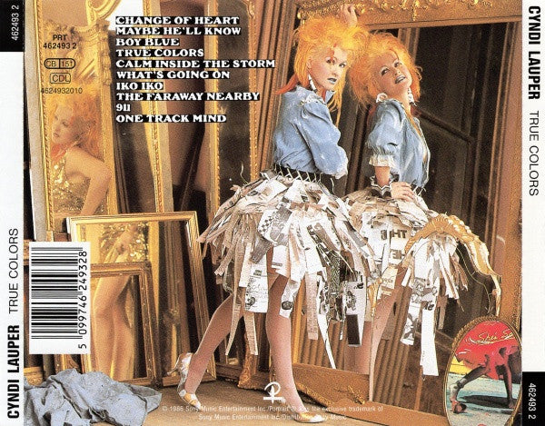 Cyndi Lauper - True Colors (CD) - Discogs image 2