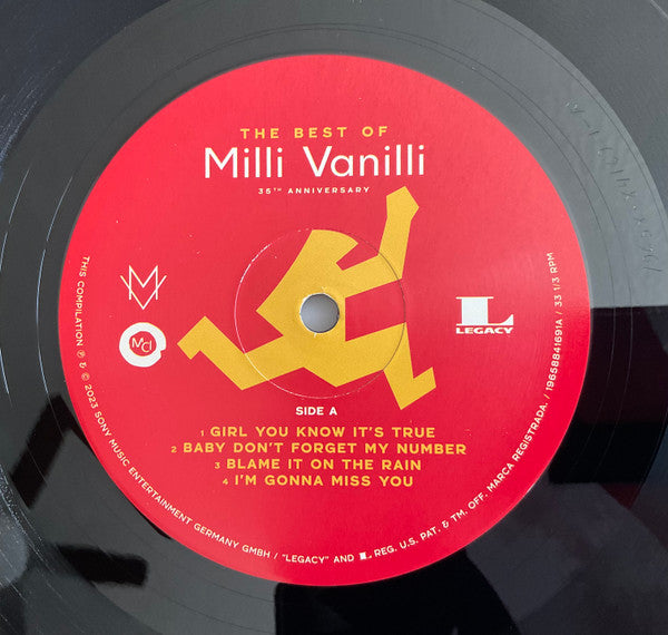 The Best Of Milli Vanilli (35th Anniversary) - Discogs image 4