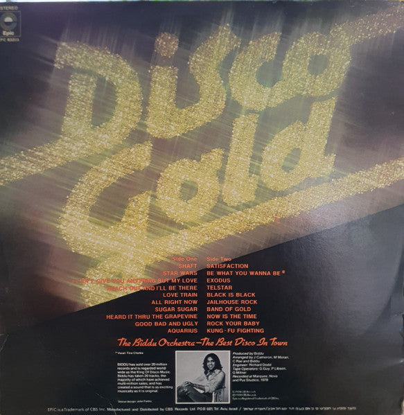Biddu Orchestra - Disco Gold (LP) - Discogs image 2
