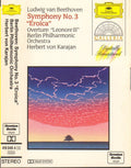 Ludwig van Beethoven, Herbert von Karajan, Berliner Philharmoniker - Symphony No. 3 »Eroica« & Overture »Leonore III« (Cassette)