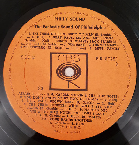Various - Philly Sound - The Fantastic Sound Of Philadelphia (LP) - Discogs image 4