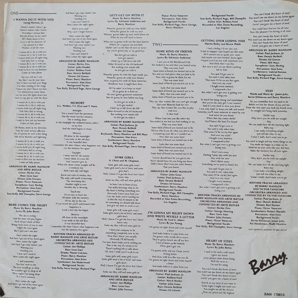 Barry Manilow - I Wanna Do It With You (LP) - Discogs image 6