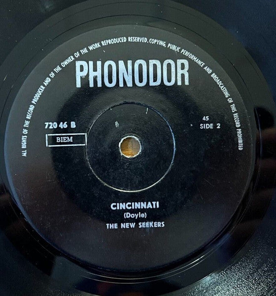 New Seekers, The - Never Ending Song Of Love (7") - Discogs image 2