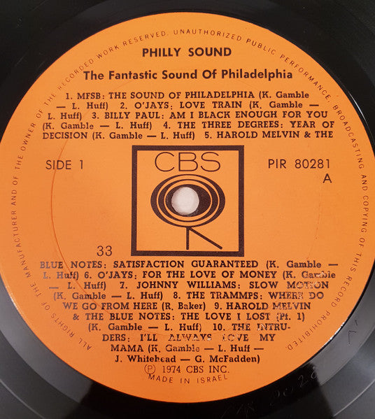 Various - Philly Sound - The Fantastic Sound Of Philadelphia (LP) - Discogs image 3