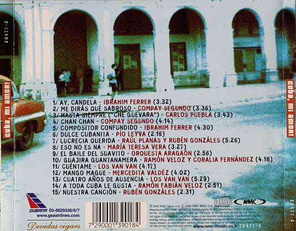 Various - Cuba, Mi Amor! (CD) - Discogs image 3