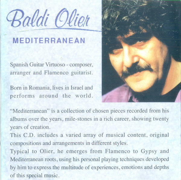 Baldi Olier - Mediterranian (Collection) (CD) - Discogs image 4