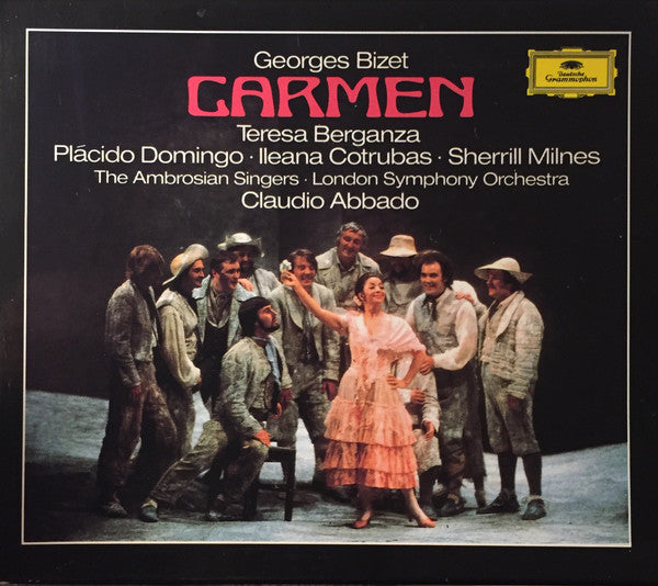 Georges Bizet - Teresa Berganza ∙ Placido Domingo ∙ Ileana Cotrubas ∙ Sherrill Milnes ∙ Ambrosian Singers, The ∙ London Symphony Orchestra ∙ Claudio Abbado - Carmen (3xCD)