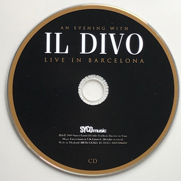 Il Divo - Live in Barcelona (CD) - Discogs image 3