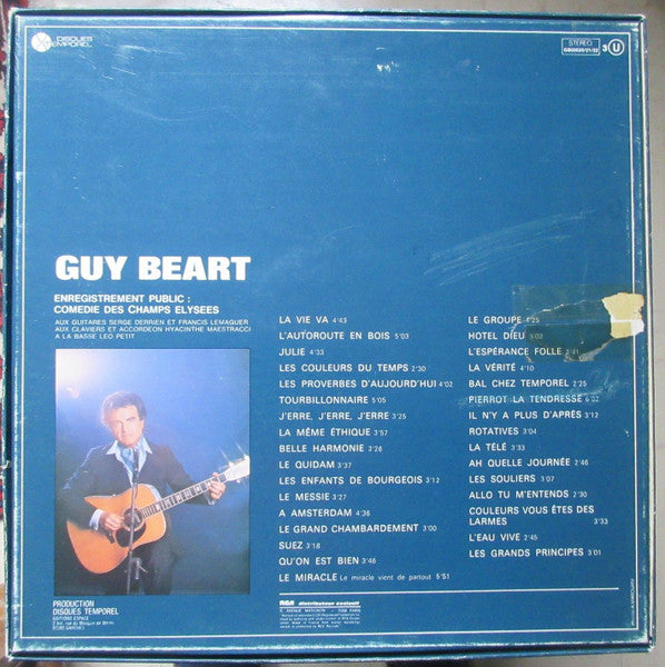 Guy Béart - Récital Intégral (3xLP) - Discogs image 2