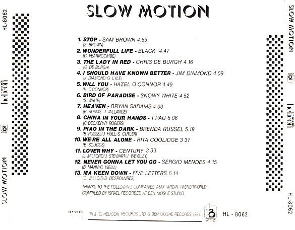 Various - Slow Motion (CD) - Discogs image 2