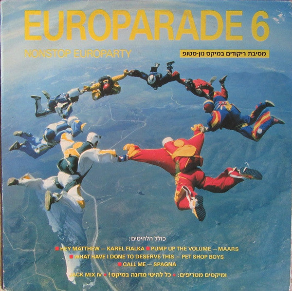 Various - Europarade 6 - Nonstop Europarty (LP)