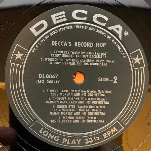 Various - Decca's Record Hop (LP) - Discogs image 5