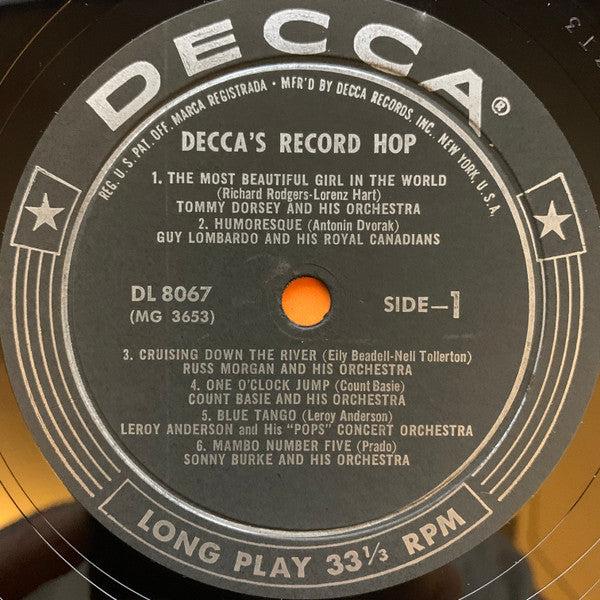 Various - Decca's Record Hop (LP) - Discogs image 4