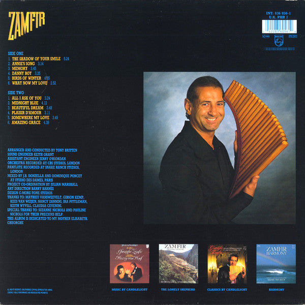 Gheorghe Zamfir - Beautiful Dreams (LP) - Discogs image 2