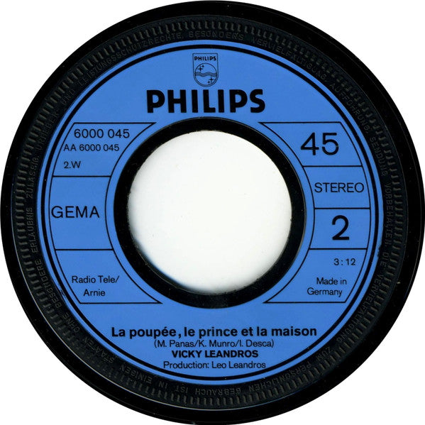Vicky Leandros - Après Toi (7") - Discogs image 4