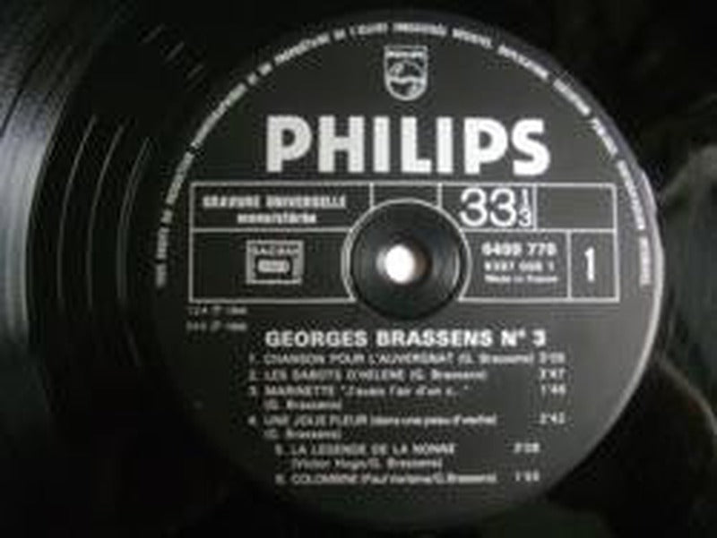 Georges Brassens - 3 - Chanson Pour L'Auvergnat (LP) - Discogs image 3