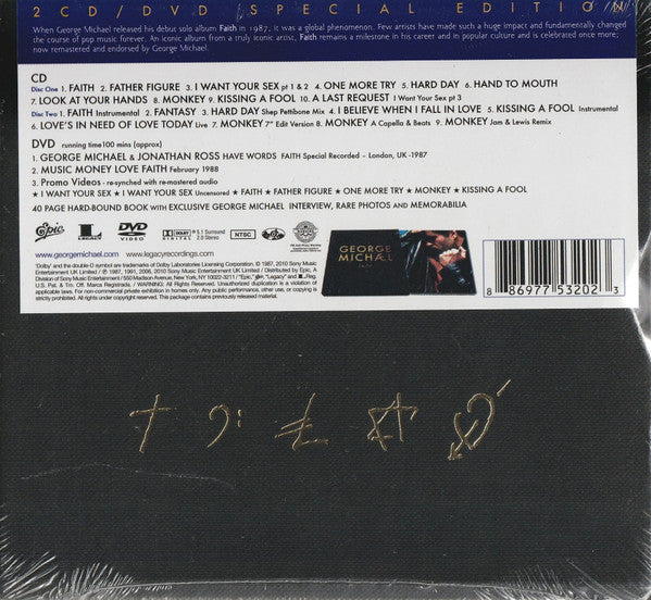 George Michael - Faith (CD) - Discogs image 2