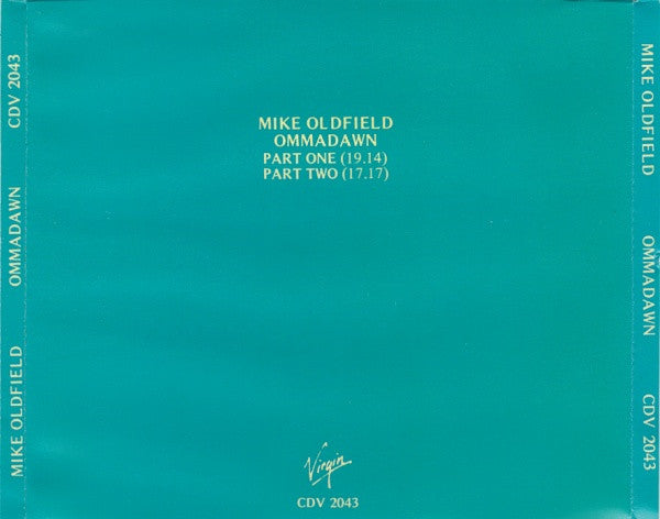 Mike Oldfield - Ommadawn (CD) - Discogs image 2