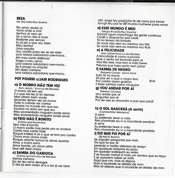 Elis Regina - A Arte De Elis Regina (CD) - Discogs image 5
