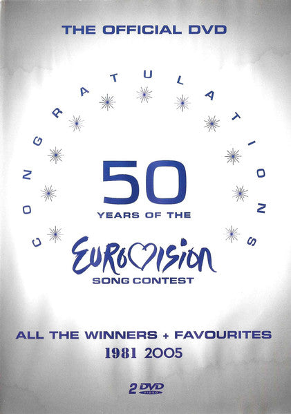 Various - Congratulations 50 Years Of The Eurovision Song Contest (All The Winners + Favourites 1981 2005) (2xDVD)