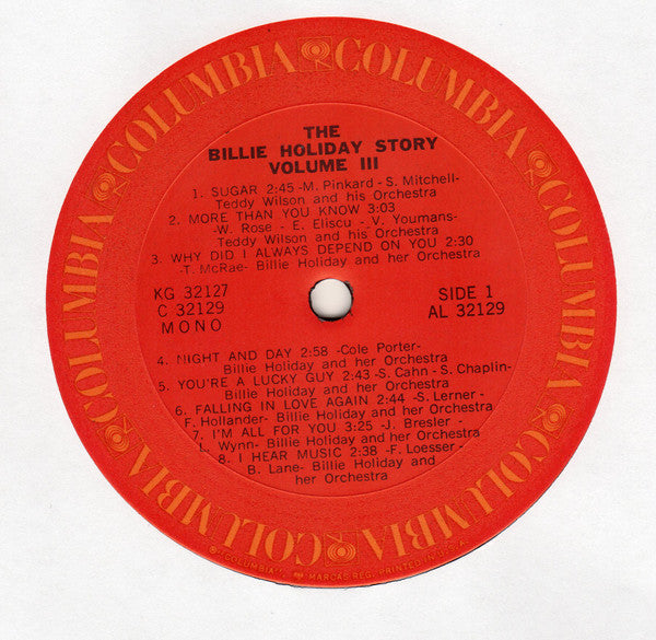 Billie Holiday - The Billie Holiday Story Volume III (2xLP) - Discogs image 7