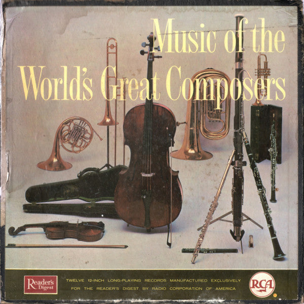 Various - Music Of The World's Great Composers (12xLP)