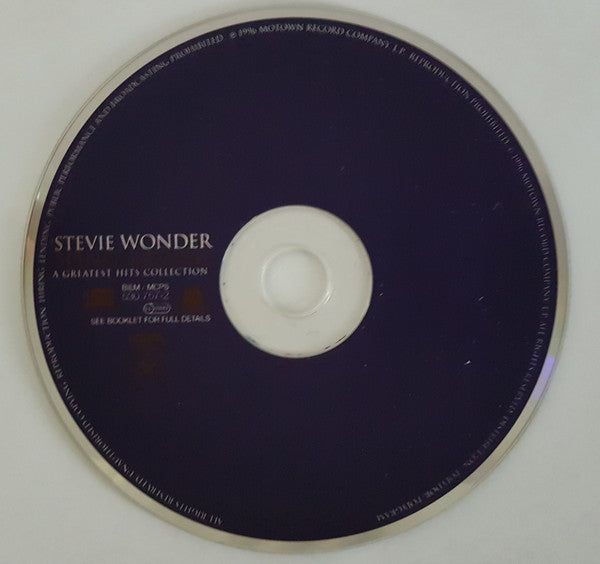 Stevie Wonder - Song Review - A Greatest Hits Collection (CD) - Discogs image 2