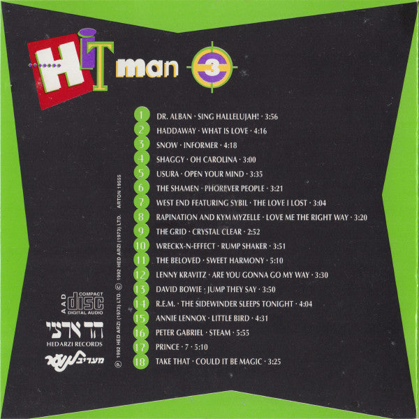 Various - Hitman Volume 3 (CD) - Discogs image 2