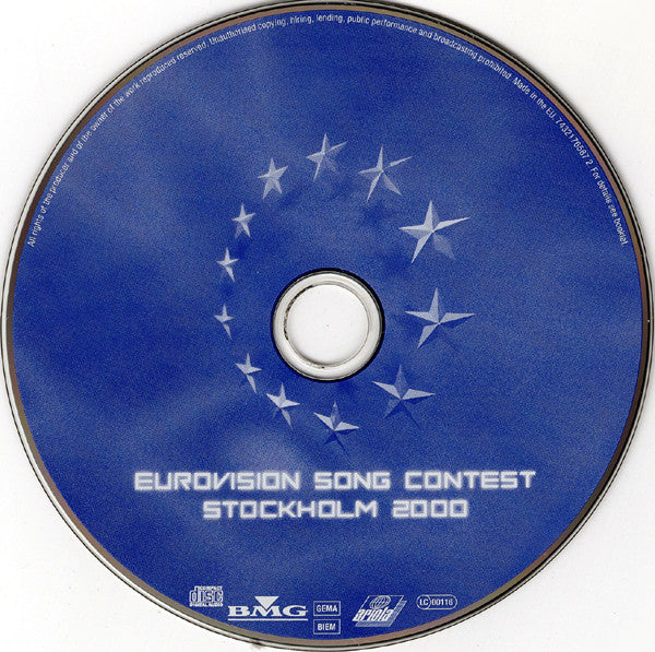 Various - Eurovision Song Contest Stockholm 2000 (CD) - Discogs image 3