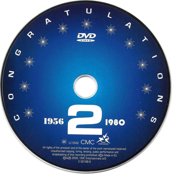 Various - Congratulations 50 Years Of The Eurovision Song Contest (All The Winners + Favourites 1956 1980) (2xDVD) - Discogs image 5