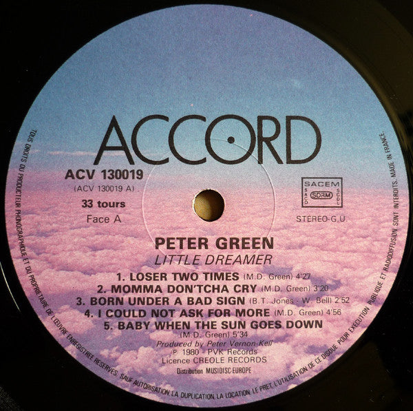 Peter Green (2) - Little Dreamer (LP) - Discogs image 3