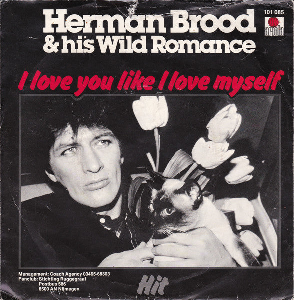 Herman Brood & His Wild Romance - I Love You Like I Love Myself (7") - Discogs image 2